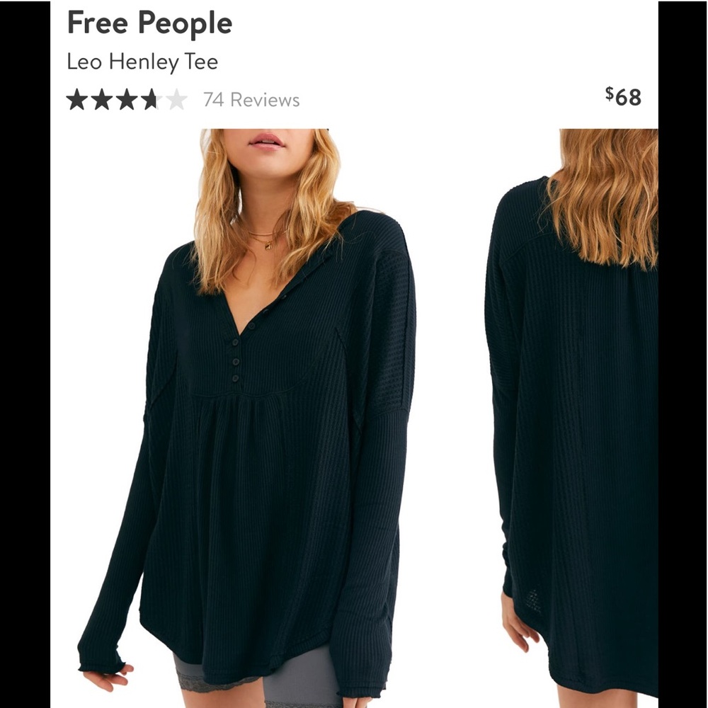 Free people Leo thermal size xs